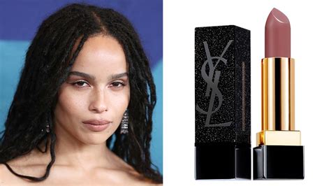 dupe for ysl zoe kravitz honey nude|Zoë Kravitz Collaborates With YSL Beauty on Lipstick Collection.